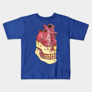 SKULL IN LOVE Kids T-Shirt